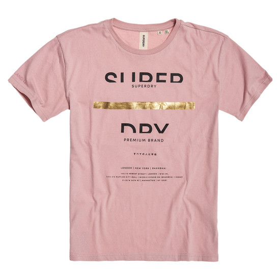 Superdry Γυναικεία κοντομάνικη μπλούζα